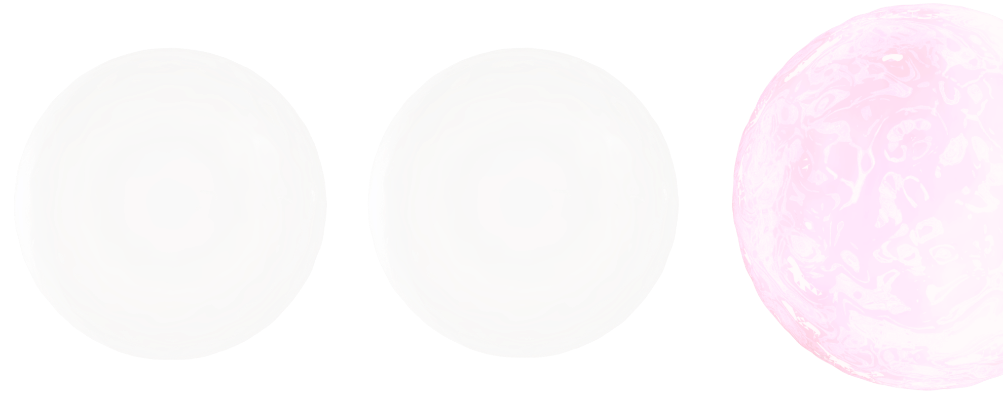 Decorative 3d spheres